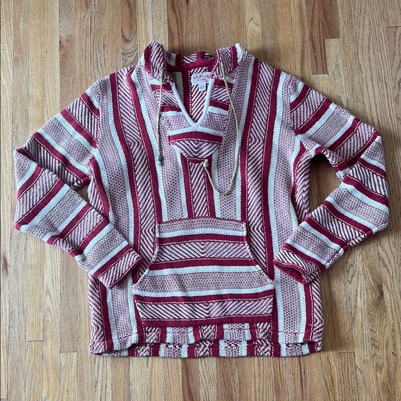 True Religion Sweaters - True Religion Red and White Y2K Sweater